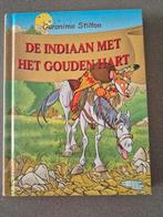 Geronimo Stilton De indiaan met het gouden hart, Ophalen of Verzenden, Zo goed als nieuw