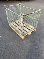 Gitterbox, gaascontainer, opslagbox, gaaskrat, Doe-het-zelf en Verbouw, Kratten en Dozen, 60 cm of meer, Gebruikt, Krat, Opvouwbaar