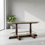 23749 Statafel Bartafel Mahonie 2,30 m x 1,29 m, Huis en Inrichting, Ophalen of Verzenden, Nieuw