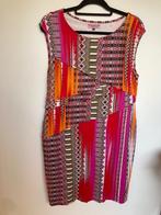 Tessa Koops roze jurk met print gedrapeerd maat XL, Postbus 7048   1007 JA   Amsterdam, Maat 46/48 (XL) of groter, Ophalen of Verzenden