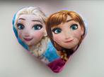 Frozen Anna en Elsa hartjes kussen, Ophalen of Verzenden, Zo goed als nieuw