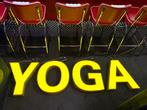 Grote Lichtreclame yoga boxed letters led verlichting, Ophalen, Gebruikt, Mercuriusweg 1f ter apel, Sachrell