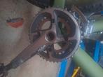 Gezocht shimano xtr voorbladen 2x10 44t of 42t, Ophalen, Mountainbike, Crankstel of Pedalen