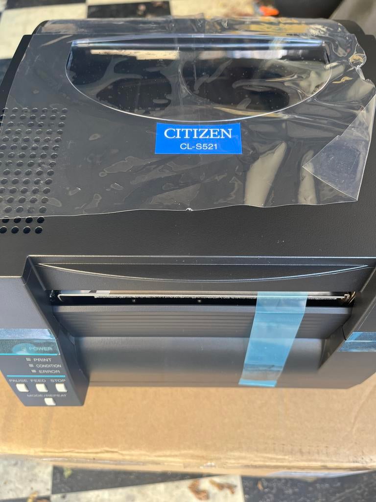 Nieuwe Citizen CL-521 Labelprinter met doos, Ophalen of Verzenden, Nieuw, Etiket