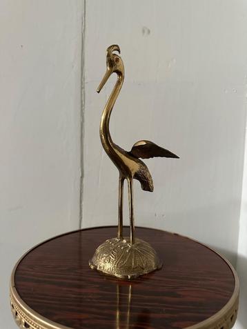 Vintage messing kraanvogel beschikbaar voor biedingen