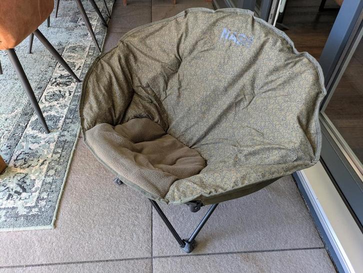 Nash karperstoel Micro Moon Chair zgan, Watersport en Boten, Hengelsport | Karpervissen, Nieuw, Overige typen, Ophalen