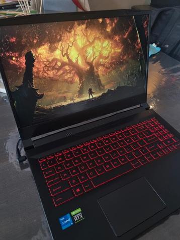 MSI KATANA 3050 TI Gaming Laptop beschikbaar voor biedingen