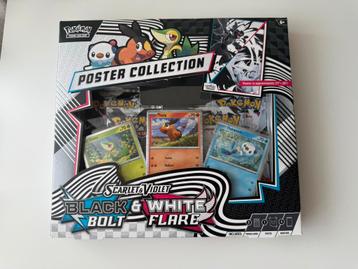 Pokémon Black Bolt & White Flare Unova Poster Collection beschikbaar voor biedingen