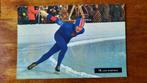 Fotokaart Lidia Skoblikova (schaatster), Verzenden, Zo goed als nieuw, Overige sporten, Spelerskaart
