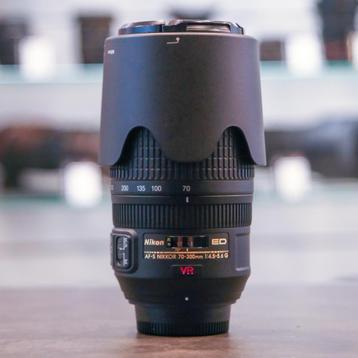 Nikon AF-S Nikkor 70-300mm F4.5-5.6 G IF-ED VR (Hilversum) beschikbaar voor biedingen