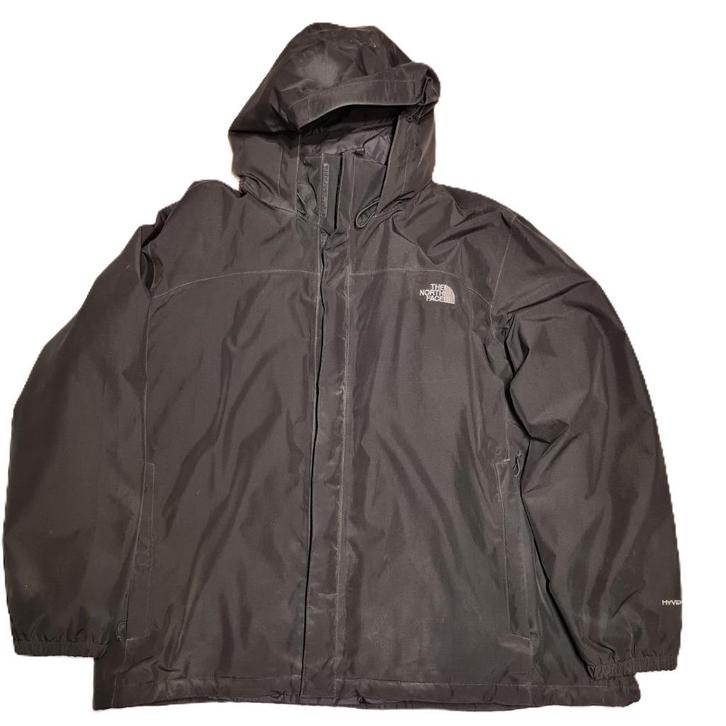 North Face jas 3XL effen zwart   | 11, Kleding | Heren, Jassen | Winter, Gedragen, Overige maten, Zwart, Ophalen of Verzenden