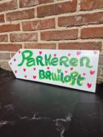 Parkeren Bruiloft Bord, Ophalen of Verzenden