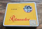 Ritmeester Pikeur blik 1960 sigaren, 12,5x10,5 cm, vintage!, Verzamelen, Ophalen of Verzenden, Gebruikt, Overige