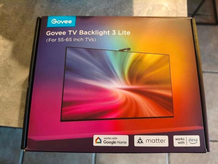 Govee T3 backlite led verlichting 55 tot 65 inch ambilight, Audio, Tv en Foto, Televisie-accessoires, Nieuw, Ophalen of Verzenden
