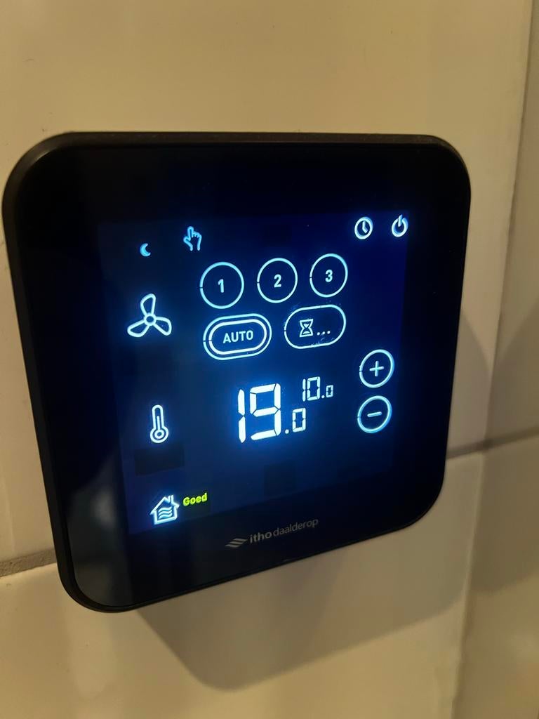 Itho Daalderop Spider Klimaat Thermostaat, Doe-het-zelf en Verbouw, Thermostaten, Gebruikt, Ophalen of Verzenden