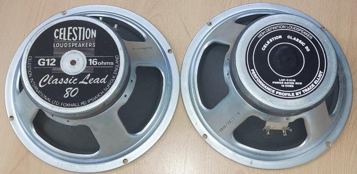 Celestion, Eminence, London City, gitaar speakers, 12", Muziek en Instrumenten, Versterkers | Bas en Gitaar, Gebruikt, Gitaar