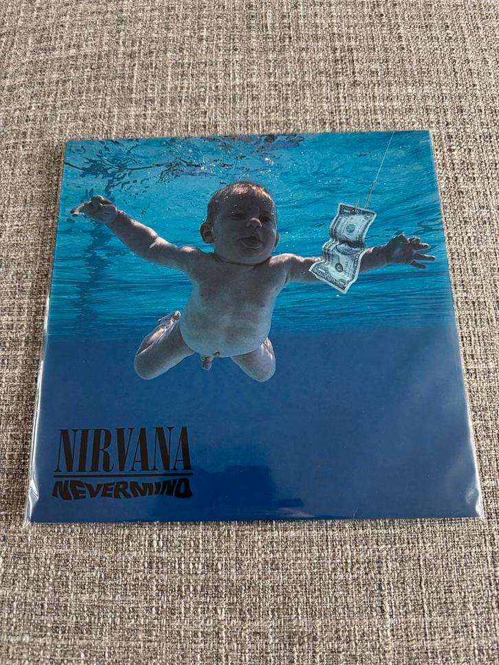 Nirvana Nevermind LP 1991 Misprint, Cd's en Dvd's, Vinyl | Rock, Gebruikt, Alternative, 12 inch, Ophalen of Verzenden