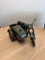 Action Man motorcycle & sidecar (1976), Verzamelen, Poppen, Verzenden, Gebruikt, Accessoires