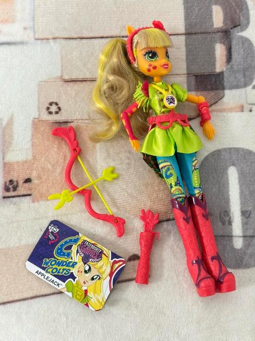 My Little Pony Equestria Girls Applejack Friendship pop doll, Verzamelen, Poppen, Zo goed als nieuw, Pop, Ophalen of Verzenden