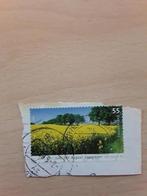 Duitsland seizoenen koolzaad veld. Gele bloemen, Verzenden, BRD, Gestempeld