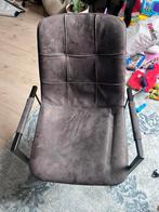 Eettafel stoelen antrasiet, Ophalen of Verzenden, Zo goed als nieuw, Vijf, Zes of meer stoelen