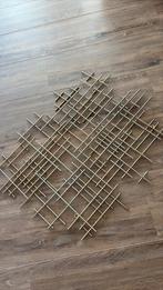 Gouden wanddecoratie, Ophalen of Verzenden, Zo goed als nieuw