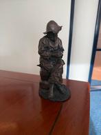 Bronzen Beeldje van Visser, Antiek en Kunst, Ophalen