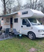 Ruime Fiat Moncayo Camper - 5 vaste Slaapplaatsen, 6 gordels, Caravans en Kamperen, Campers, Alkoof, Ringverwarming, Fiat, Treinzit