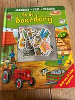 Magneetboek Op de Boerderij, Ophalen, Zo goed als nieuw, Uitklap-, Voel- of Ontdekboek, 3 tot 4 jaar