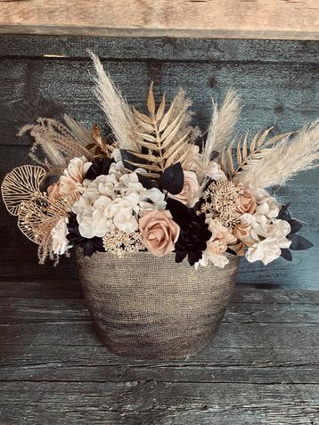 Pampas Bloemstukken - Naar Wens In Eigen Vaas! beschikbaar voor biedingen