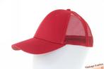 Trucker baseball pet katoen en mesh 54-59 nieuw div. kleuren, Ophalen of Verzenden, Nieuw, One size fits all, Pet