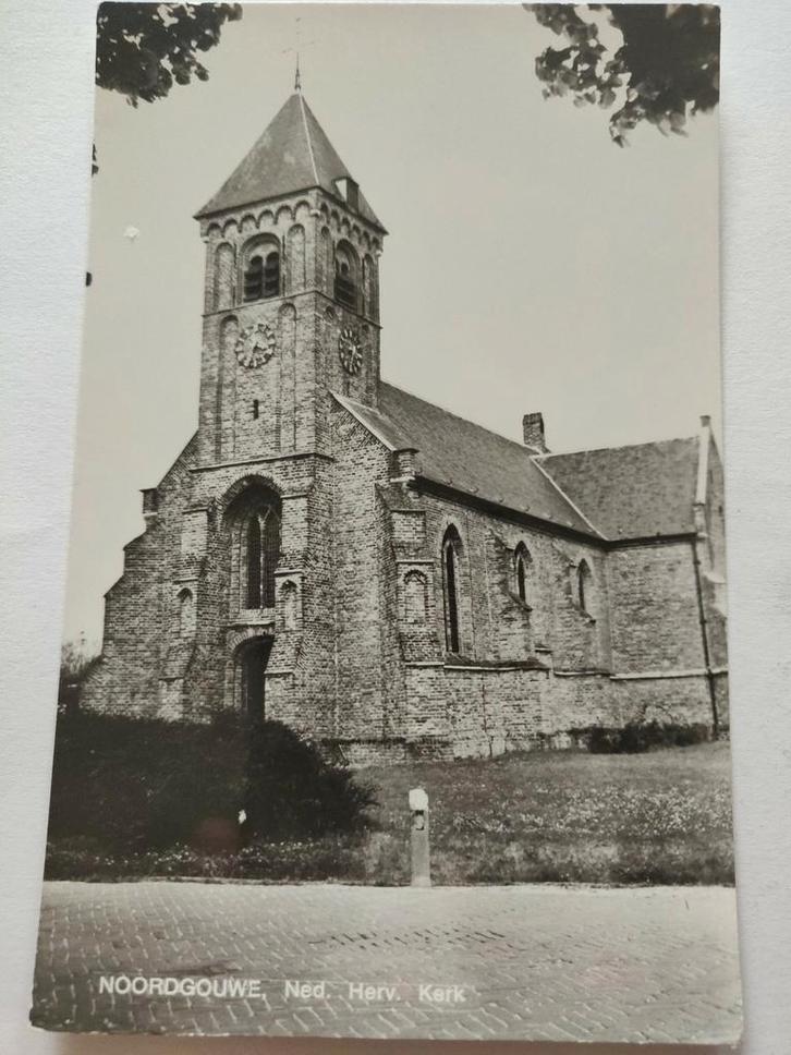 J1277 Noordgouwe, Verzamelen, Ansichtkaarten | Nederland, Noord-Holland, 1920 tot 1940, Ophalen of Verzenden
