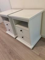 Nachtkastjes - Set van 2, Huis en Inrichting, Kasten | Ladekasten, Ophalen, Minder dan 50 cm, 1 of 2 laden, Zo goed als nieuw