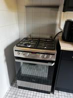 Inventum oven VFG6034WGRVS, Witgoed en Apparatuur, Fornuizen, Ophalen, 4 kookzones, Zo goed als nieuw, Gas