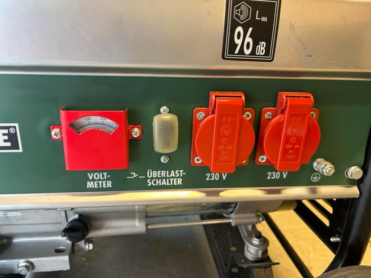 Parkside Aggregaat PSE 2800 A1, Doe-het-zelf en Verbouw, Aggregaten, Gebruikt, Benzine, Minder dan 5 kVA, Geluidgedempt, Ophalen