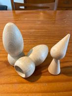 Houten figuren voor vogel/kokeshi pop creatie, Ophalen of Verzenden, Nieuw, Materiaal