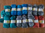 Scarfette Wool, Action, wol, groen, blauw, oranje, Grijs, Nieuw, Breien of Haken, Wol of Garen, Ophalen of Verzenden