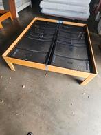 180x200  type 2000  deelbaar  electrische  m1  auping, Huis en Inrichting, Slaapkamer | Bedden, Verstelbaar, Bruin, Tweepersoons