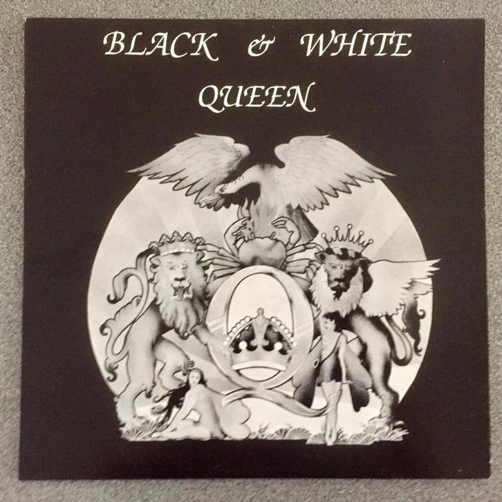 Queen ‎Black And White Queen Zeldzaam, Cd's en Dvd's, Vinyl | Rock, Zo goed als nieuw, Poprock, 12 inch, Ophalen of Verzenden