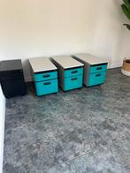 Bureau kasten 3 stuks, Ophalen, Gebruikt, 50 tot 100 cm, Minder dan 100 cm