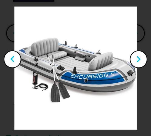 Intex Excursion 4, Watersport en Boten, Kano's, Zo goed als nieuw, Overige typen, Ophalen