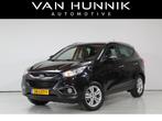 Hyundai ix35 2.0i Style Automaat | Trekhaak | Dealer Onderho, Auto's, Gebruikt, Zwart, 4 cilinders, Leder en Stof