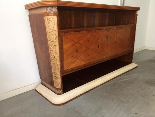 Italiaans dressoir, Huis en Inrichting, Kasten | Dressoirs, Gebruikt, 150 tot 200 cm, 25 tot 50 cm, Met deur(en), Met plank(en)