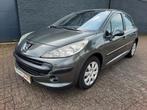 Peugeot 207 1.4 16V 5DRS 2007 Grijs 1 jaar apk nette auto, Voorwielaandrijving, Stof, 1360 cc, Zwart