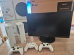 2x  xbox series s en gamemonitor, Spelcomputers en Games, Spelcomputers | Xbox Series X en S, Ophalen, Zo goed als nieuw