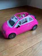 Barbie Fiat 500 – roze cabrio in nette staat, Ophalen of Verzenden
