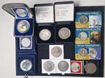 Munten Nederland, Postzegels en Munten, Munten | Nederland, Koningin Juliana, Setje, Zilver, Ophalen of Verzenden