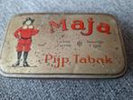 MAJA pijp tabak  blikje. Leeuwarden, Verzamelen, Blikken, Ophalen of Verzenden, Zo goed als nieuw, Overige