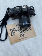 Nikon F-501 AF camera incl 35-70 mm lens, Audio, Tv en Foto, Fotocamera's Analoog, Ophalen, Gebruikt, Spiegelreflex, Nikon