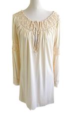 Mooie tuniek van Michelle Jonas L, Beige, Maat 42/44 (L), Ophalen of Verzenden, Zo goed als nieuw